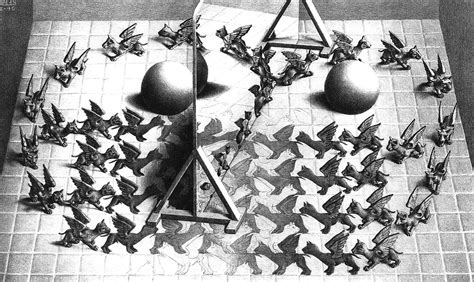 The Mind-Bending Creations of MC Escher's Magic Mirror